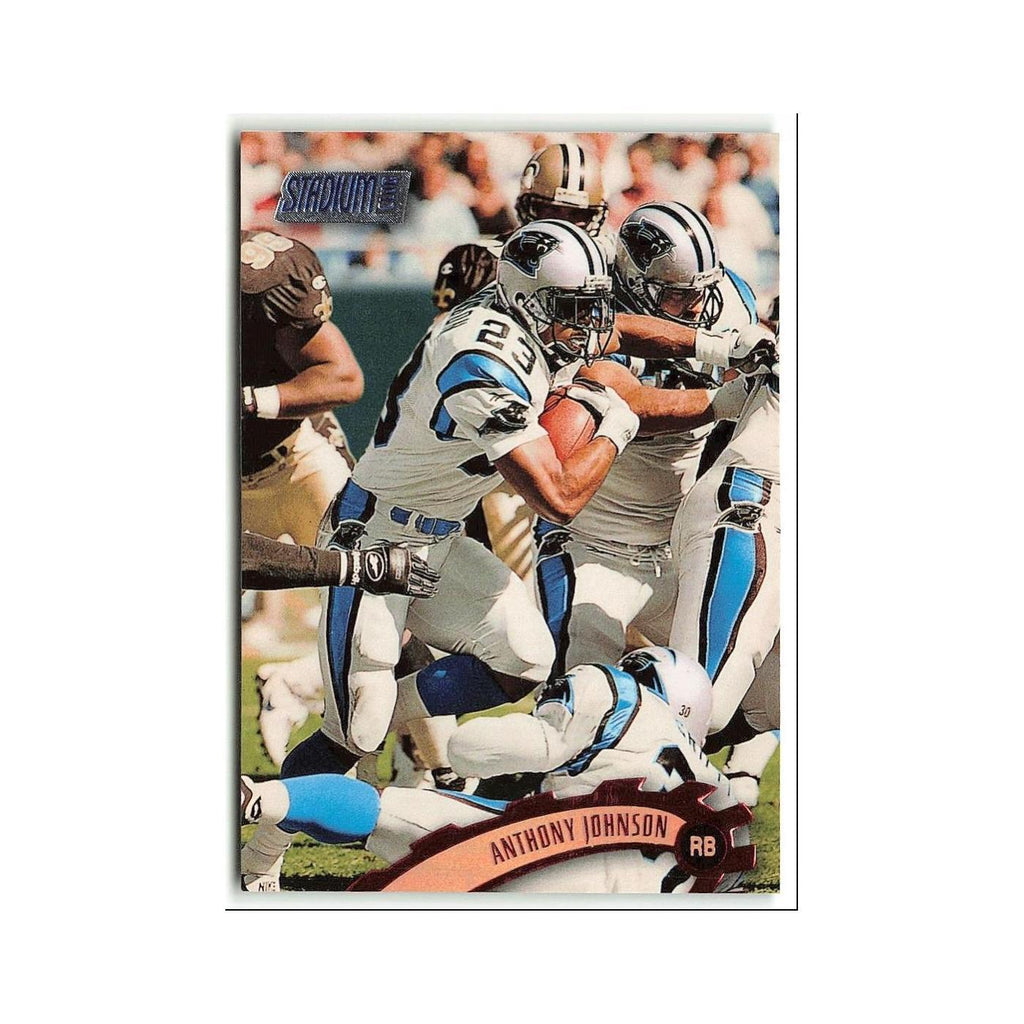 Anthony Johnson 1997 Topps Stadium Club #221 Carolina Panthers Football Card NM