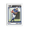 James Cook Rookie 2022 Score #334 Buffalo Bills Football Card NM