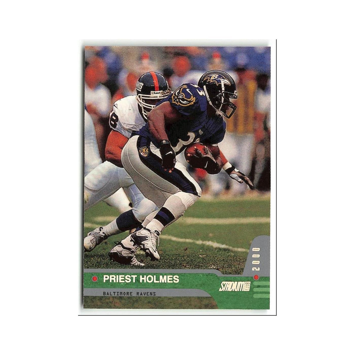 Priest Holmes 2000 Topps Stadium Club #86 Baltimore Ravens Football Card NM