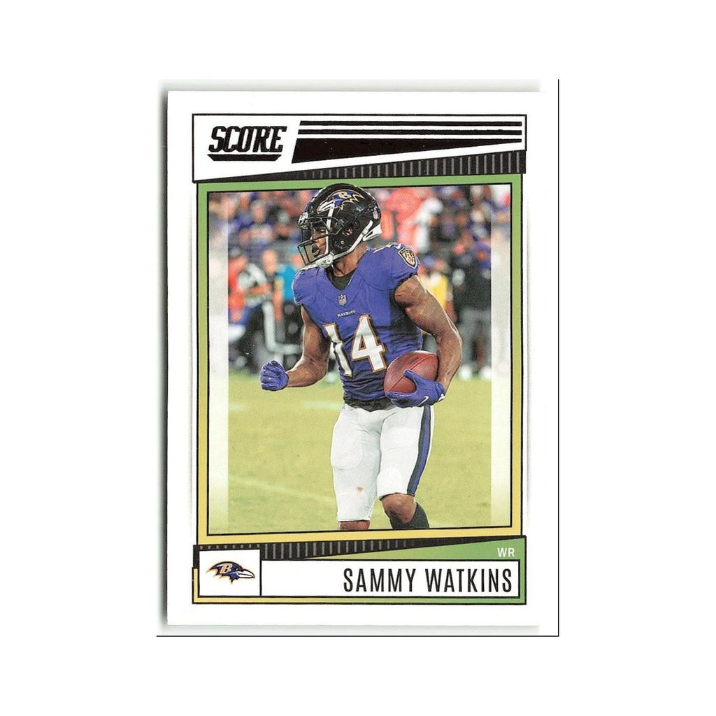Sammy Watkins 2022 Score #182 Baltimore Ravens Football Card NM