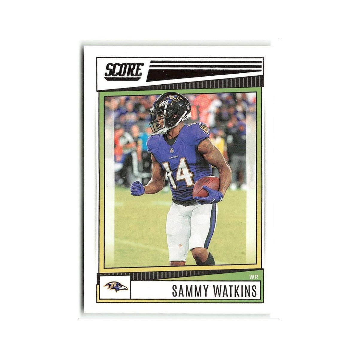 Sammy Watkins 2022 Score #182 Baltimore Ravens Football Card NM