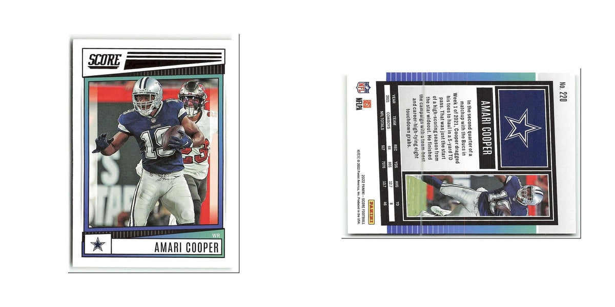 Amari Cooper 2022 Score #220 Dallas Cowboys Football Card NM