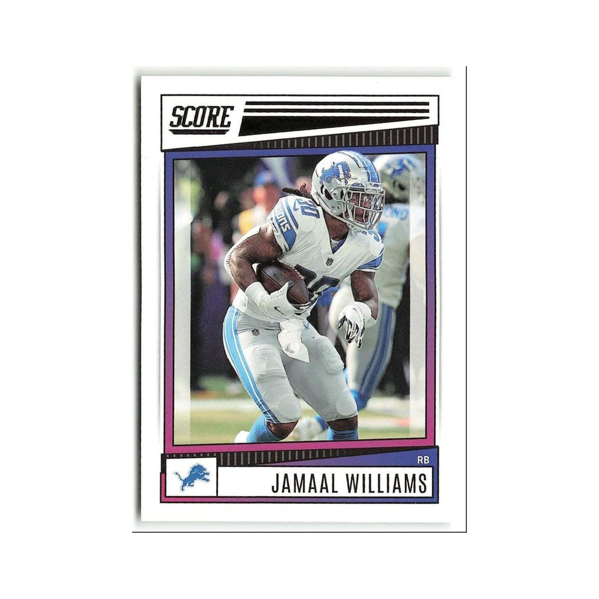 Jamaal Williams 2022 Score #89 Detroit Lions Football Card NM