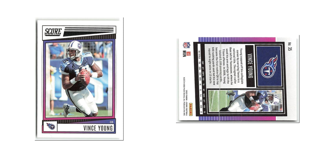 Vince Young 2022 Score #35 Tennessee Titans Football Card NM