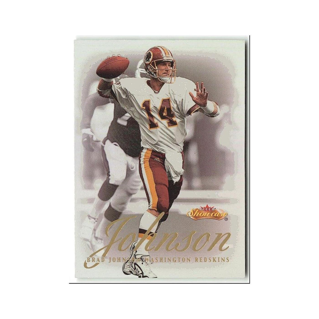 Brad Johnson 2000 Fleer Showcase #87 Washington Redskins Football Card NM
