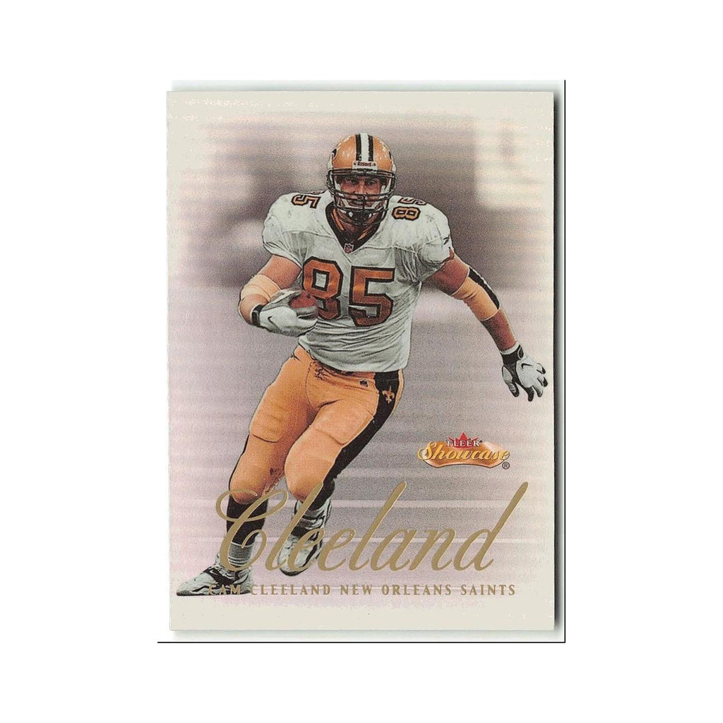 Cam Cleeland 2000 Fleer Showcase #27 New Orleans Saints Football Card NM