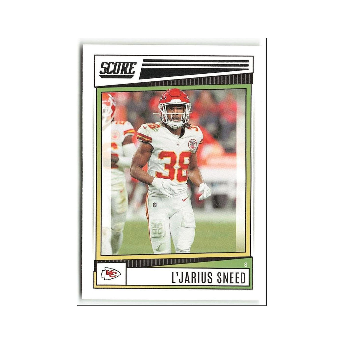 L'Jarius Sneed 2022 Score #120 Kansas City Chiefs Football Card NM