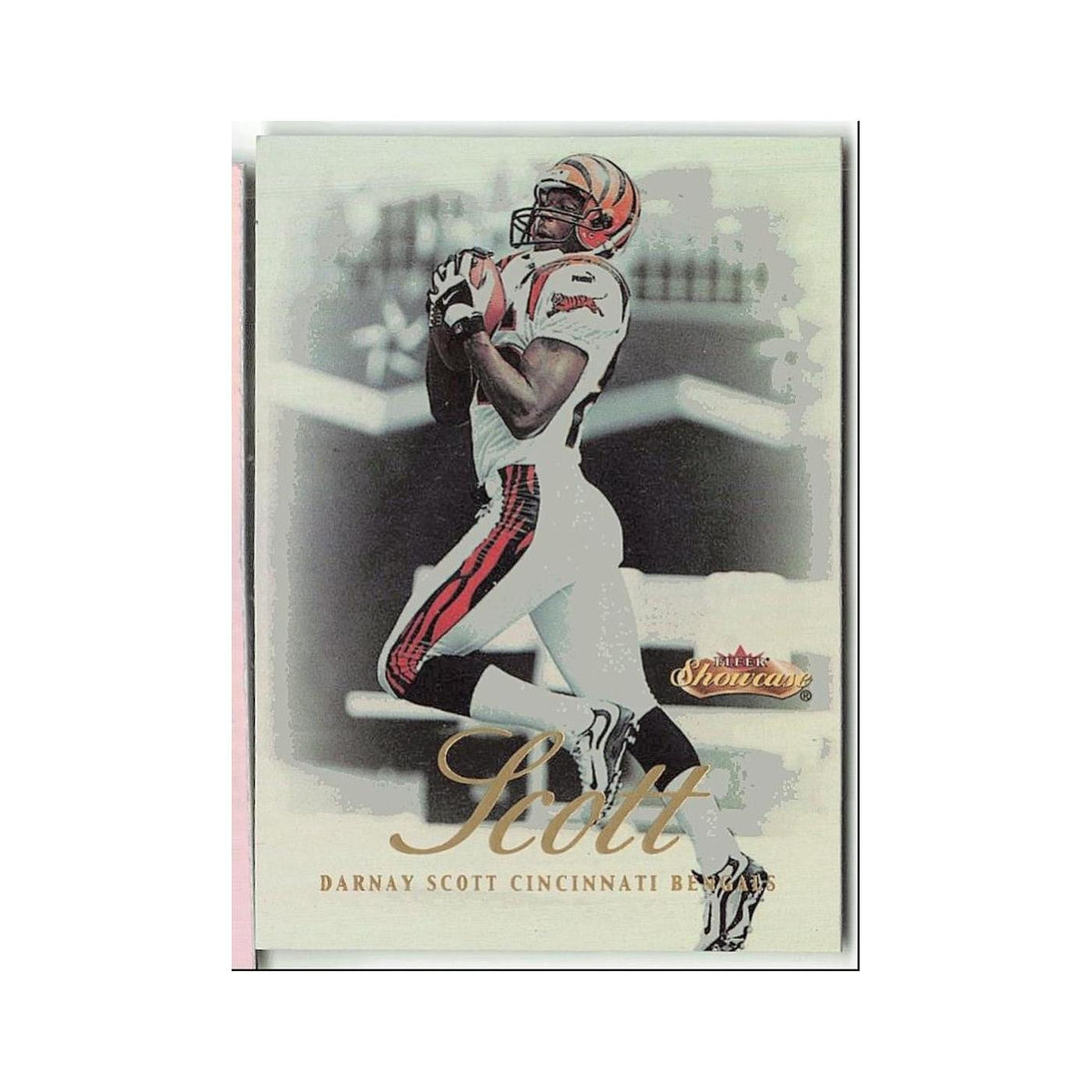 Darnay Scott 2000 Fleer Showcase #3 Cincinnati Bengals Football Card NM