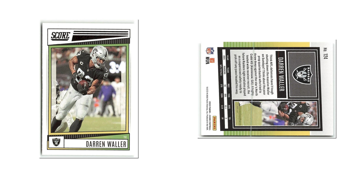 Darren Waller 2022 Score #124 Las Vegas Raiders Football Card NM