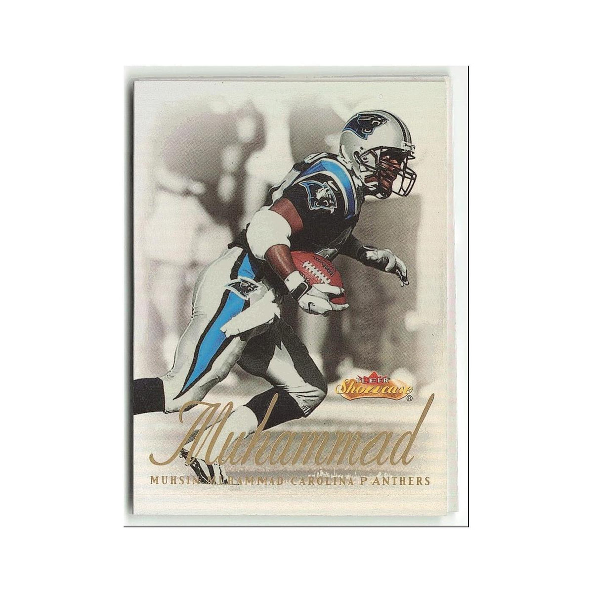 Curtis Enis 2000 Fleer Showcase #20 Carolina Panthers Football Card NM