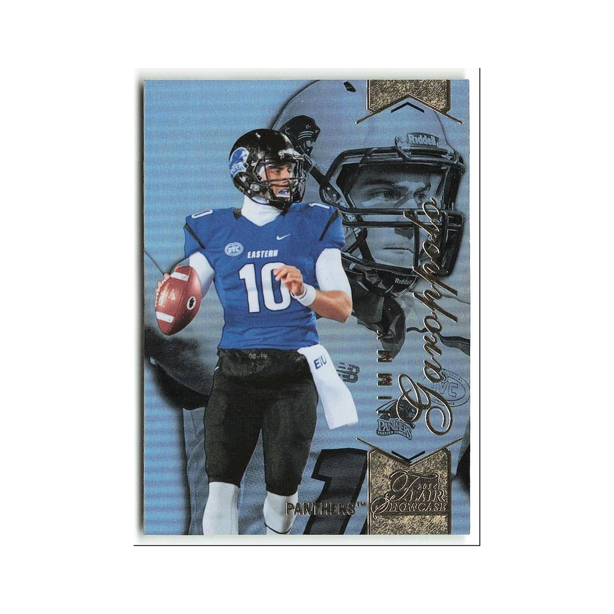 Jimmy Garoppolo 2014 Flair Showcase #70 Eastern Eastern Illinois Panthers NM