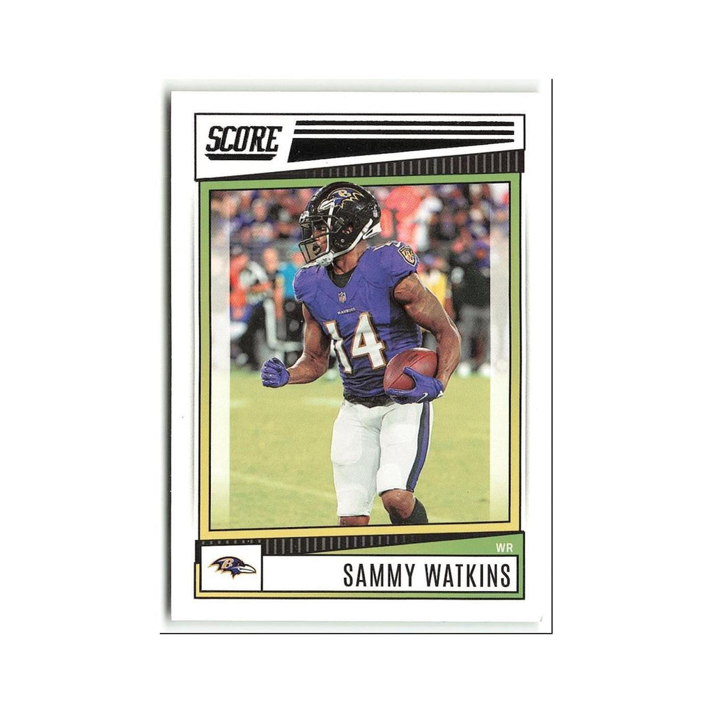 Sammy Watkins 2022 Score #182 Baltimore Ravens Football Card NM
