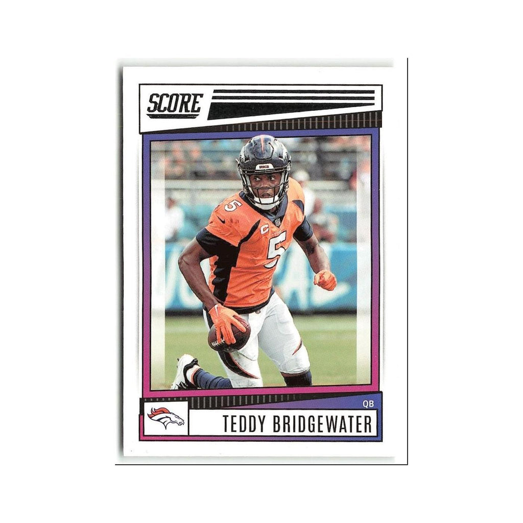 Teddy Bridgewater 2022 Score #78 Denver Broncos Football Card NM