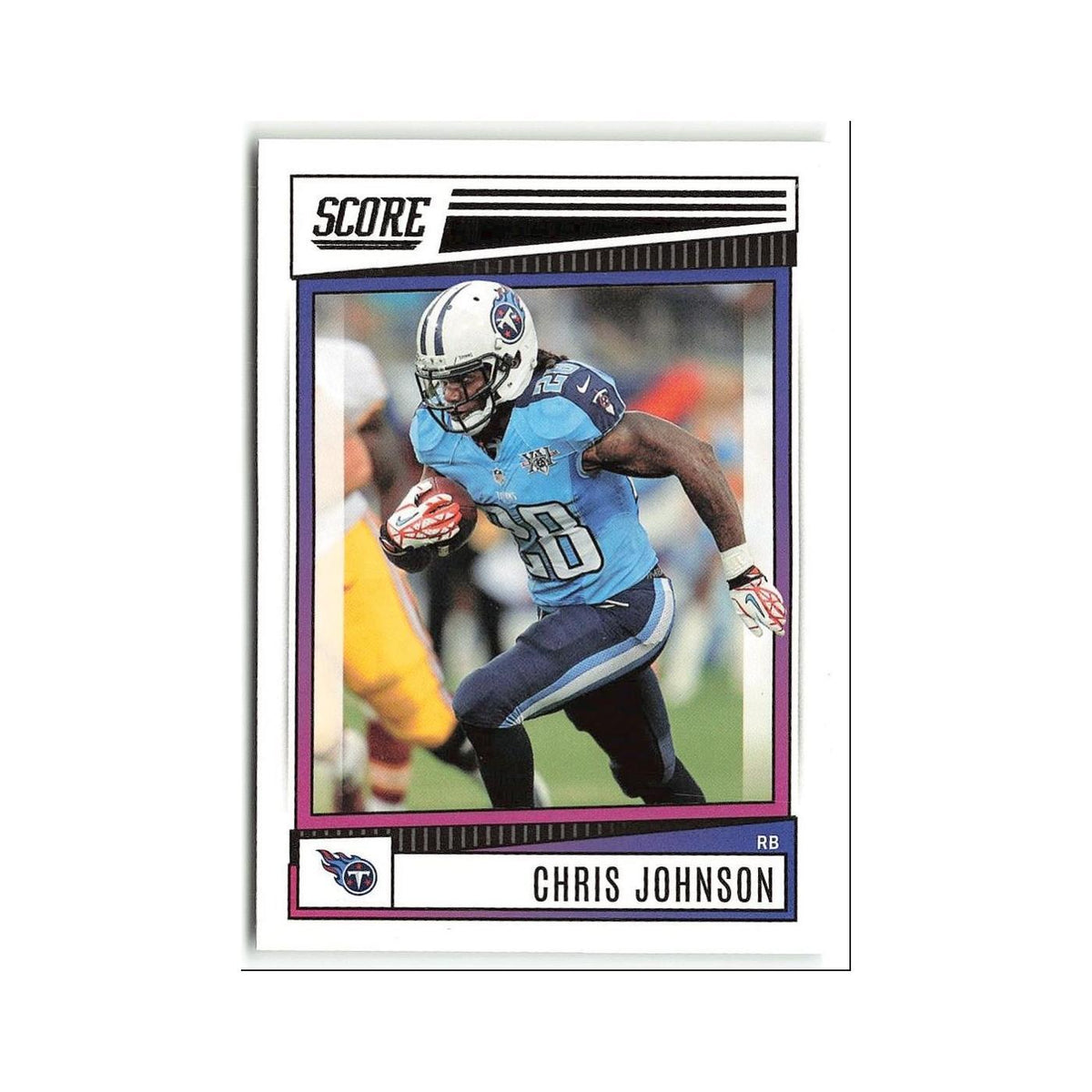 Chris Johnson 2022 Score #36 Tennessee Titans Football Card NM