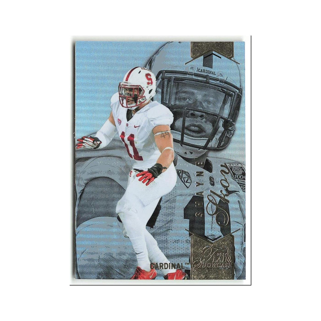 Shayne Skov 2014 Flair Showcase #54 Stanford Cardinal Football Card NM