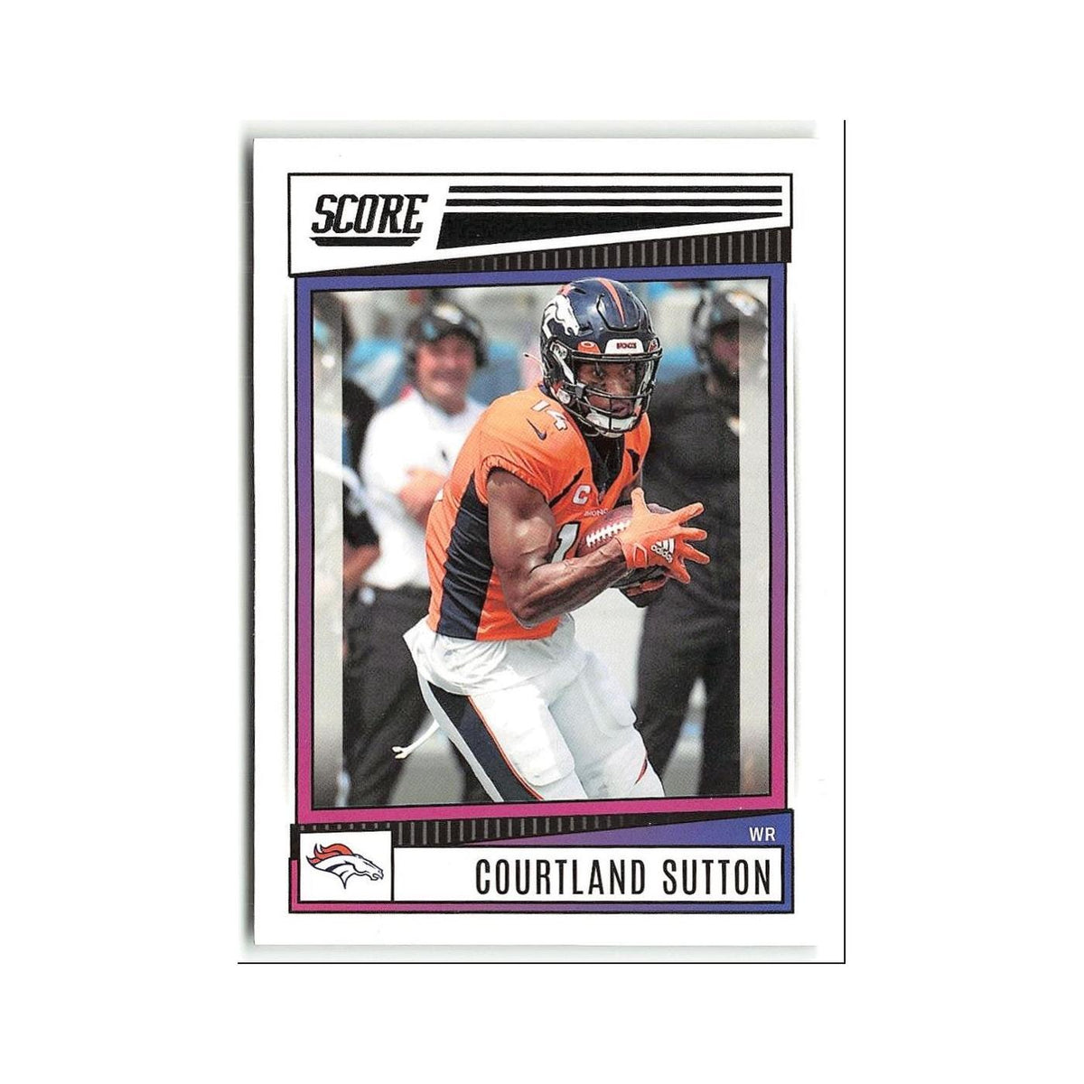 Courtland Sutton 2022 Score #74 Denver Broncos Football Card NM