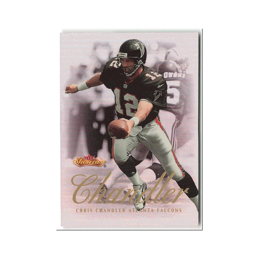 Chris Chandler 2000 Fleer Showcase #69 Atlanta Falcons Football Card NM