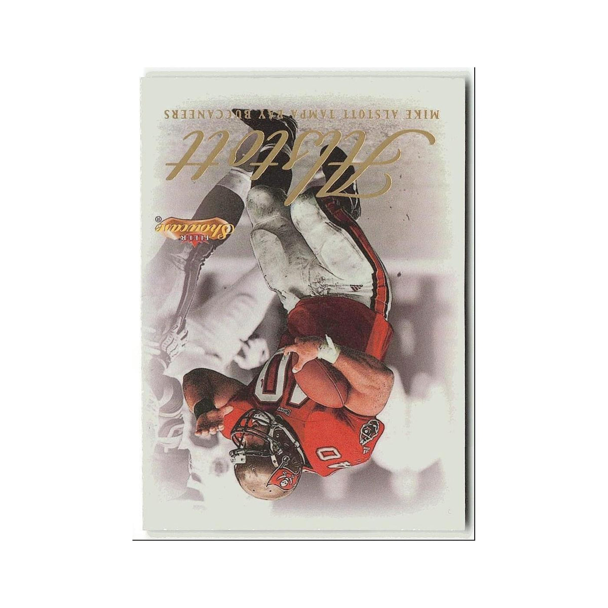 Mike Alstott 2000 Fleer Showcase #43 Tampa Bay Buccaneers Football Card NM