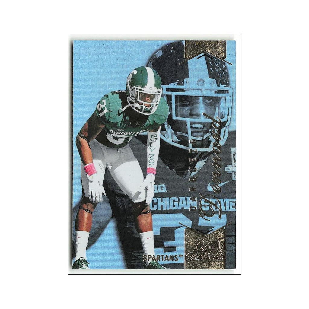Darqueze Dennard 2014 Flair Showcase #4 Michigan state Football Card NM