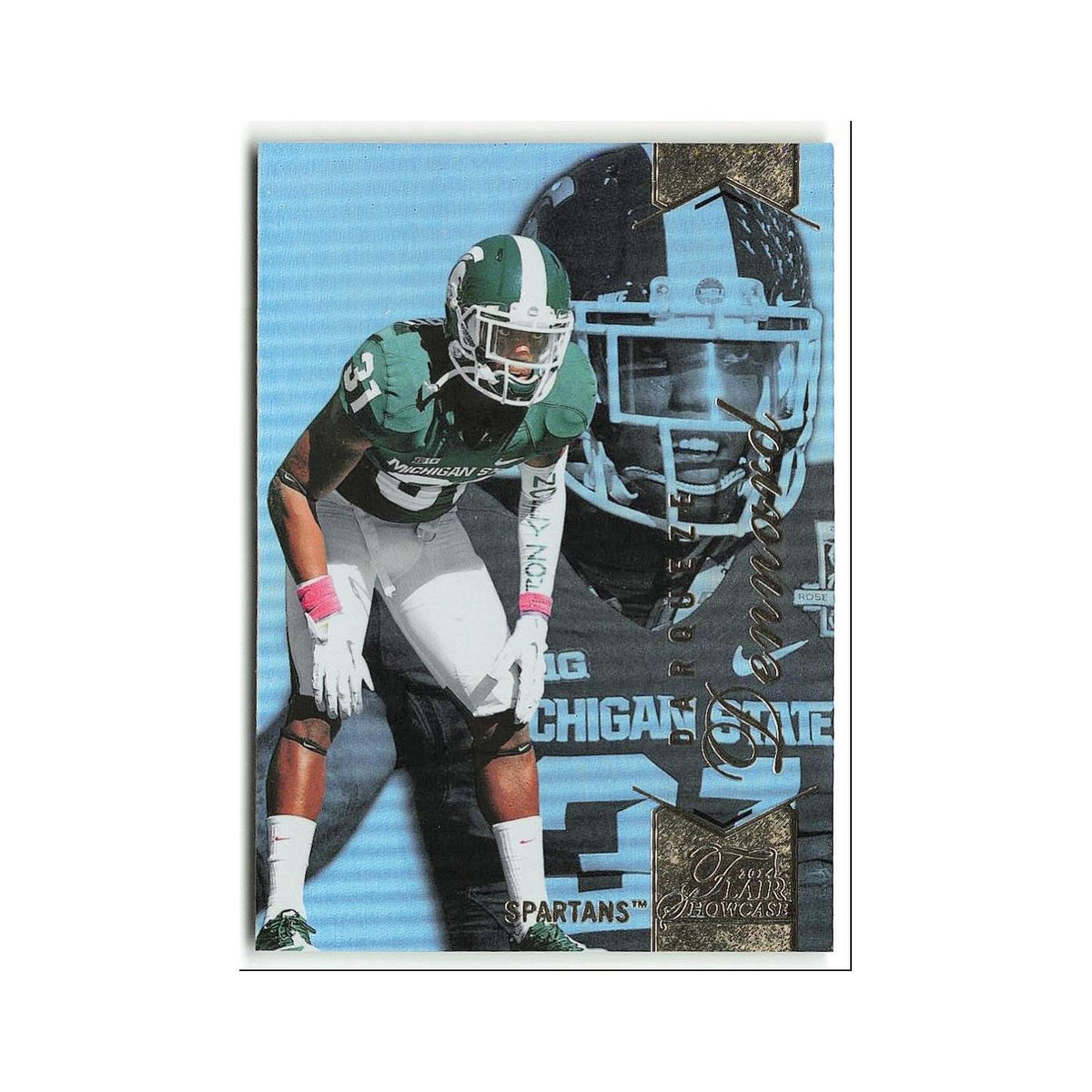 Darqueze Dennard 2014 Flair Showcase #4 Michigan state Football Card NM