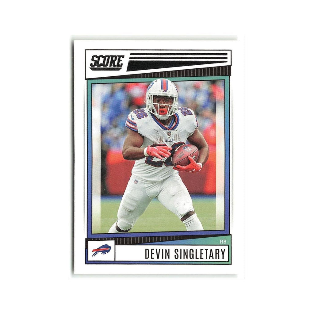 Devin Singletary 2022 Score #266 Buffalo Bills Football Card NM