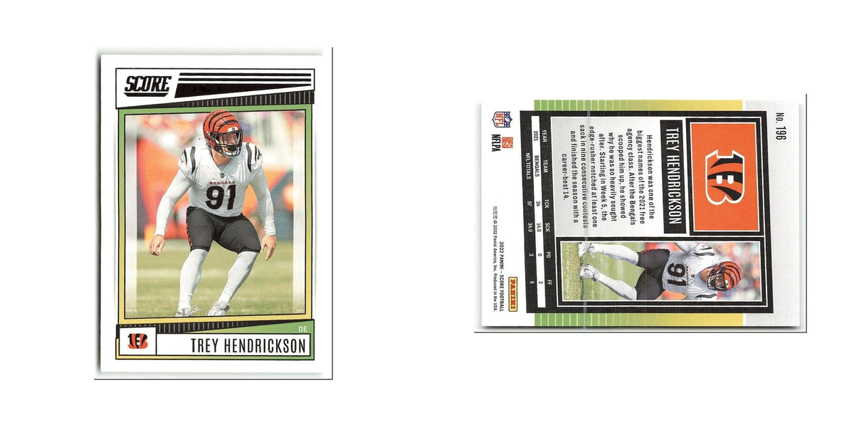 Trey Hendrickson 2022 Score #196 Cincinnati Bengals Football Card NM