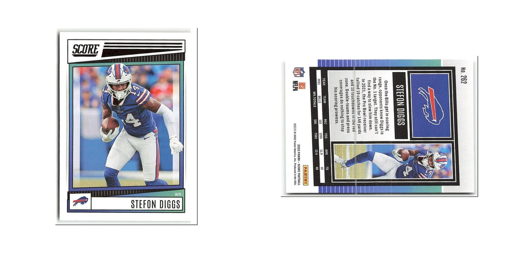 Stefon Diggs 2022 Score #262 Buffalo Bills Football Card NM