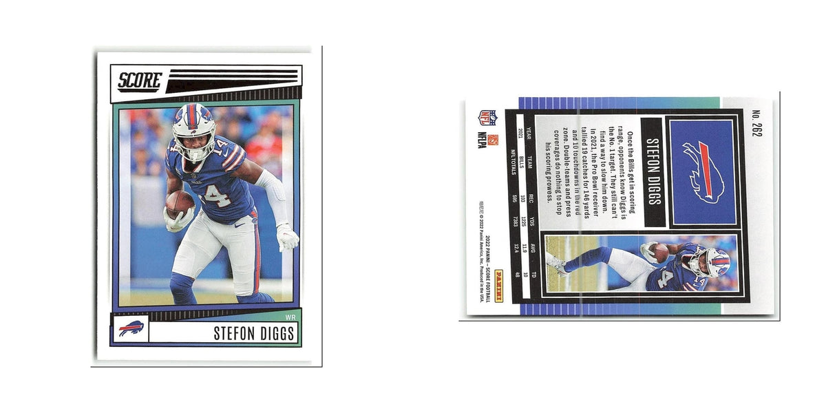 Stefon Diggs 2022 Score #262 Buffalo Bills Football Card NM