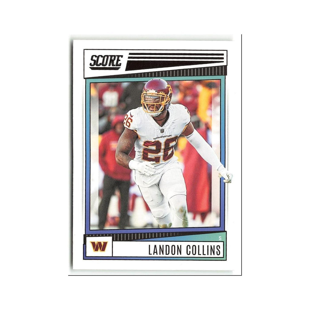 Landon Collins 2022 Score #257 Washington Commanders Football Card NM