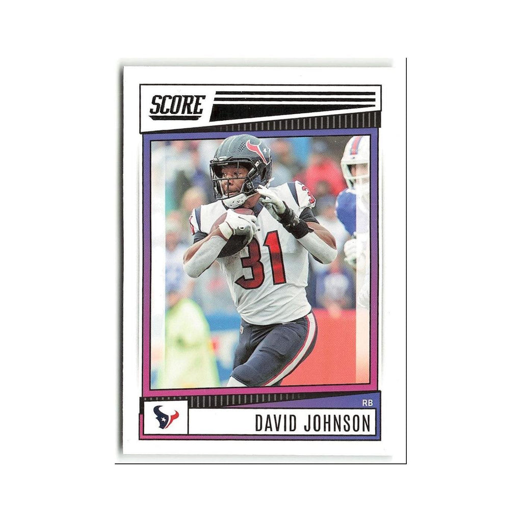 David Johnson 2022 Score #4 Houston Texans Football Card NM