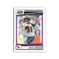 David Johnson 2022 Score #4 Houston Texans Football Card NM