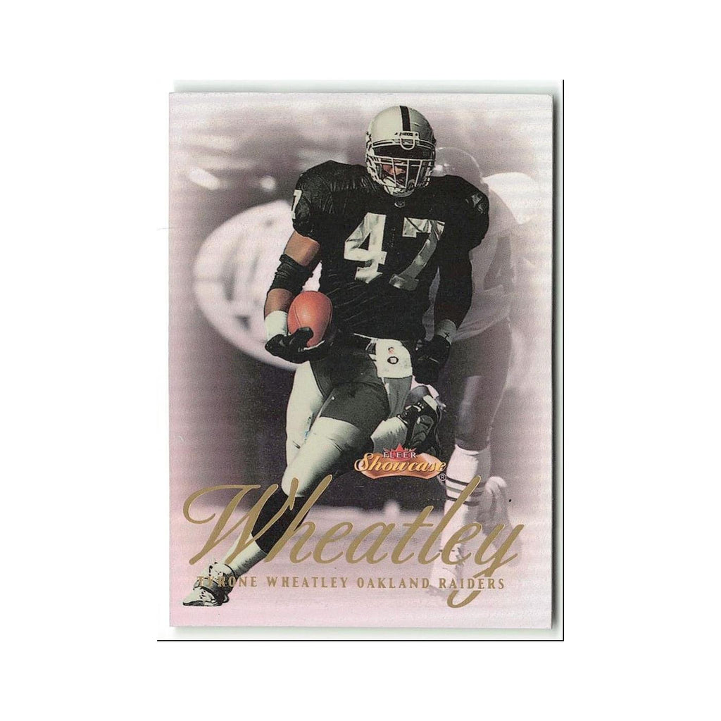 Tyrone Wheatley 2000 Fleer Showcase #7 Oakland Raiders Football Card NM