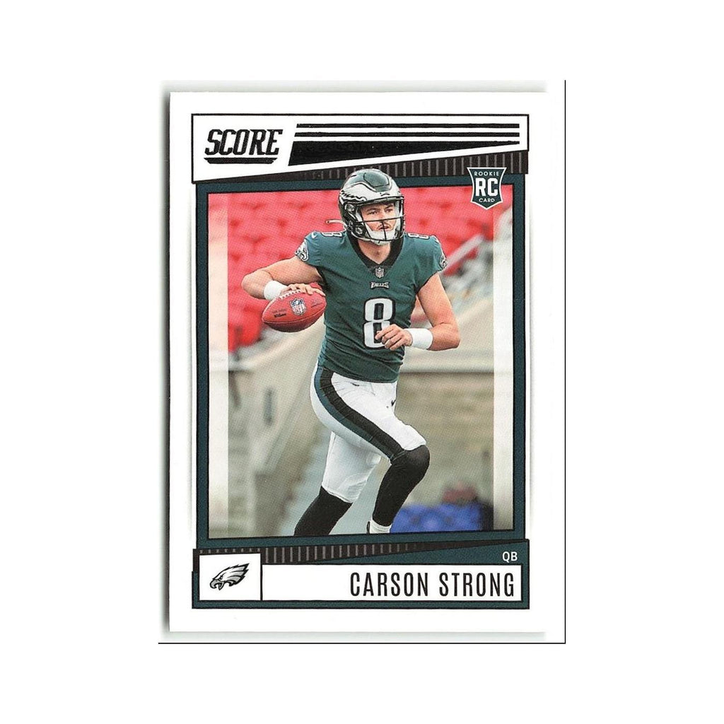 Carson Strong Rookie 2022 Score #309 Philadelphia Eagles Football Card NM