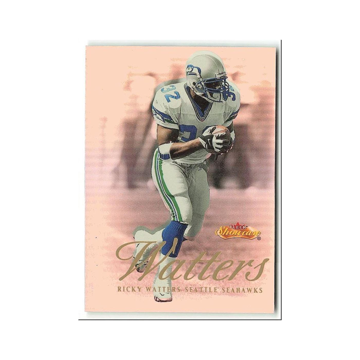 Ricky Watters 2000 Fleer Showcase #100 Seattle Seahawks Football Card NM
