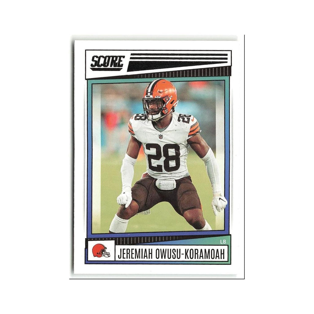 Jeremiah Owusu-Koramoah 2022 Score #208 Cleveland Browns Football Card NM