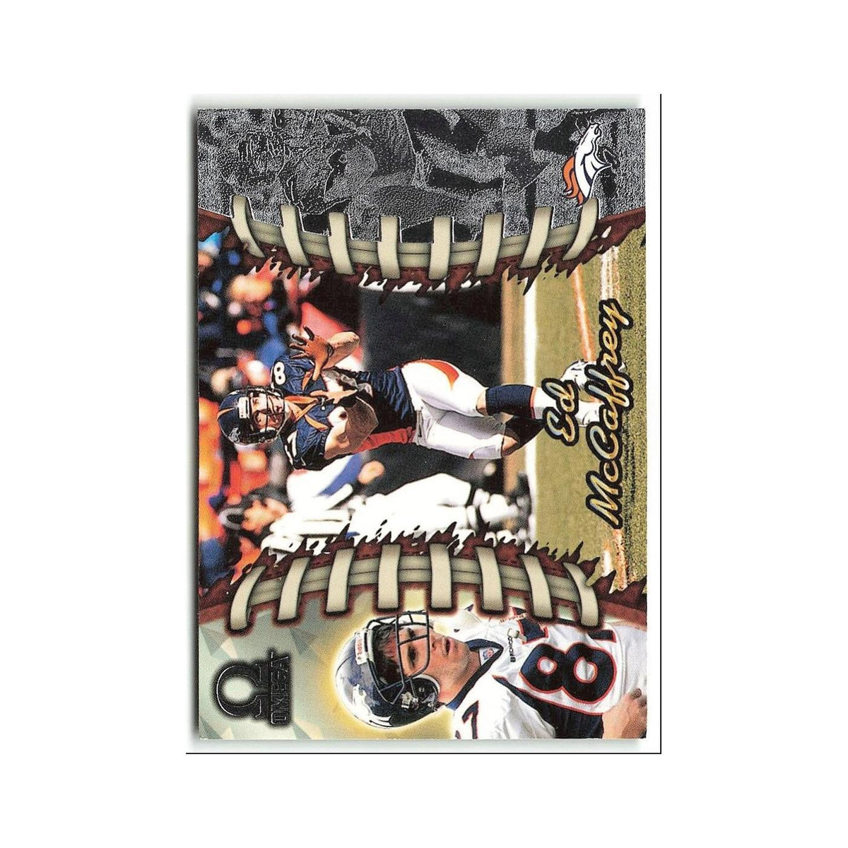 Ed McCaffrey 1998 Pacific Omega #70 Denver Broncos Football Card NM