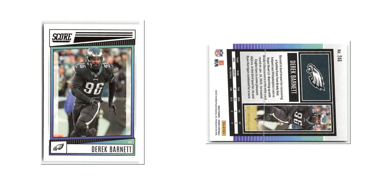 Derek Barnett 2022 Score #246 Philadelphia Eagles Football Card NM