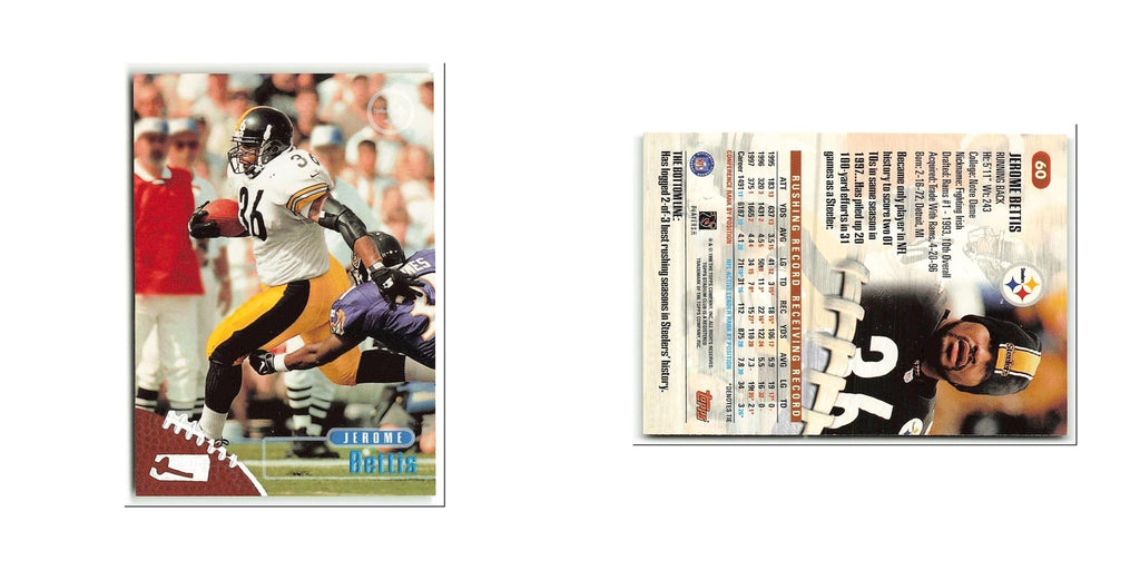Jerome Bettis 1998 Playoff Contenders Ticket Red #60 Pittsburgh Steelers NM