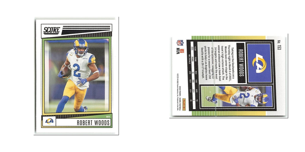 Robert Woods 2022 Score #153 Los Angeles Rams Football Card NM