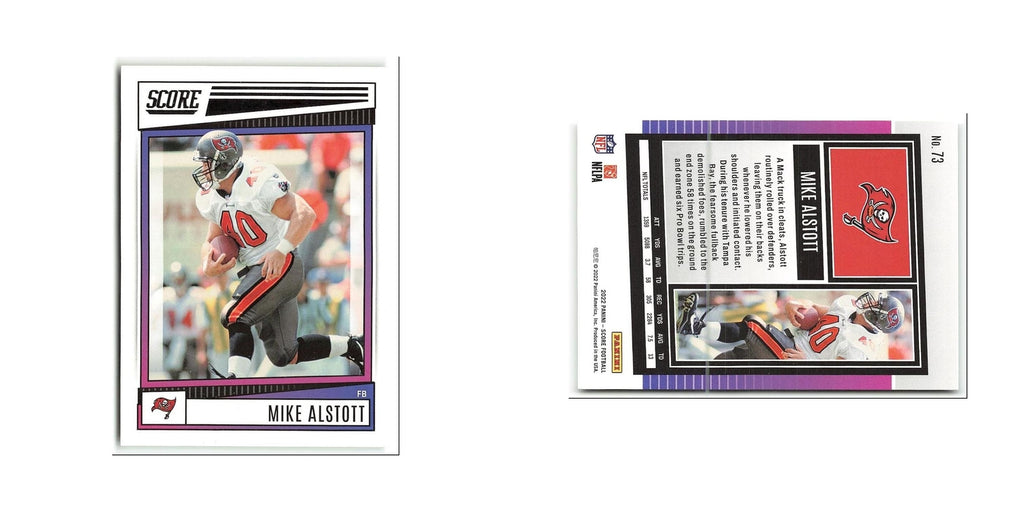 Mike Alstott 2022 Score #73 Tampa Bay Buccaneers Football Card NM