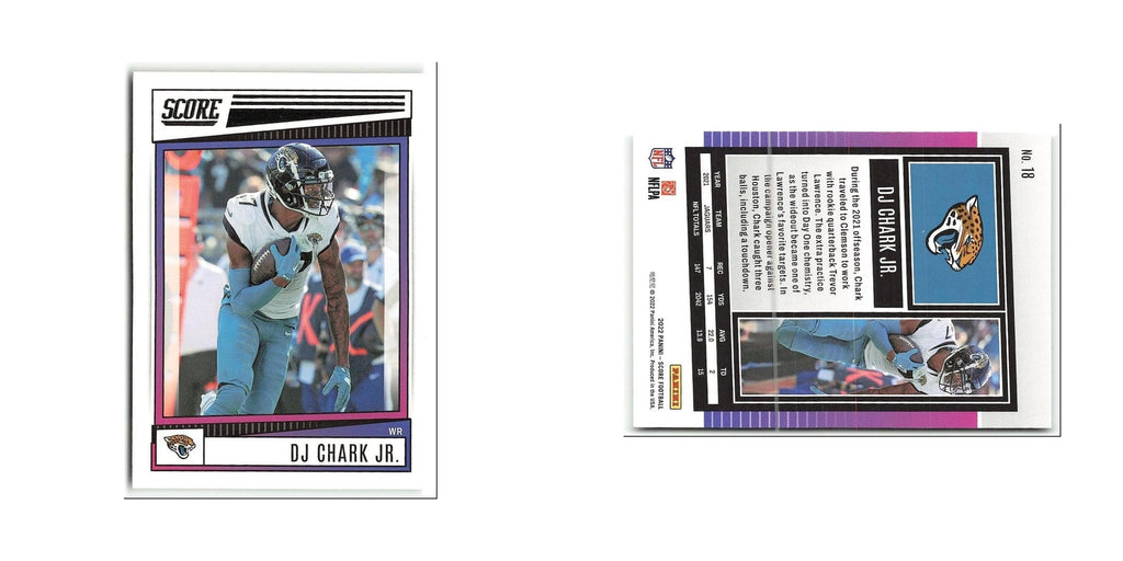 DJ Chark Jr. 2022 Score #18 Jacksonville Jaguars Football Card NM