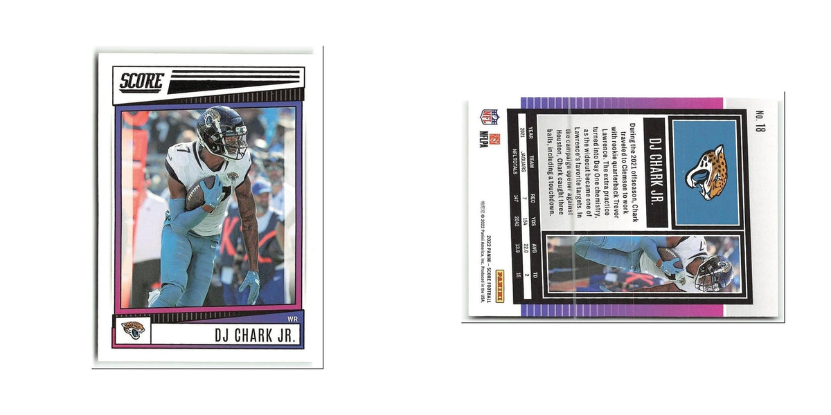 DJ Chark Jr. 2022 Score #18 Jacksonville Jaguars Football Card NM