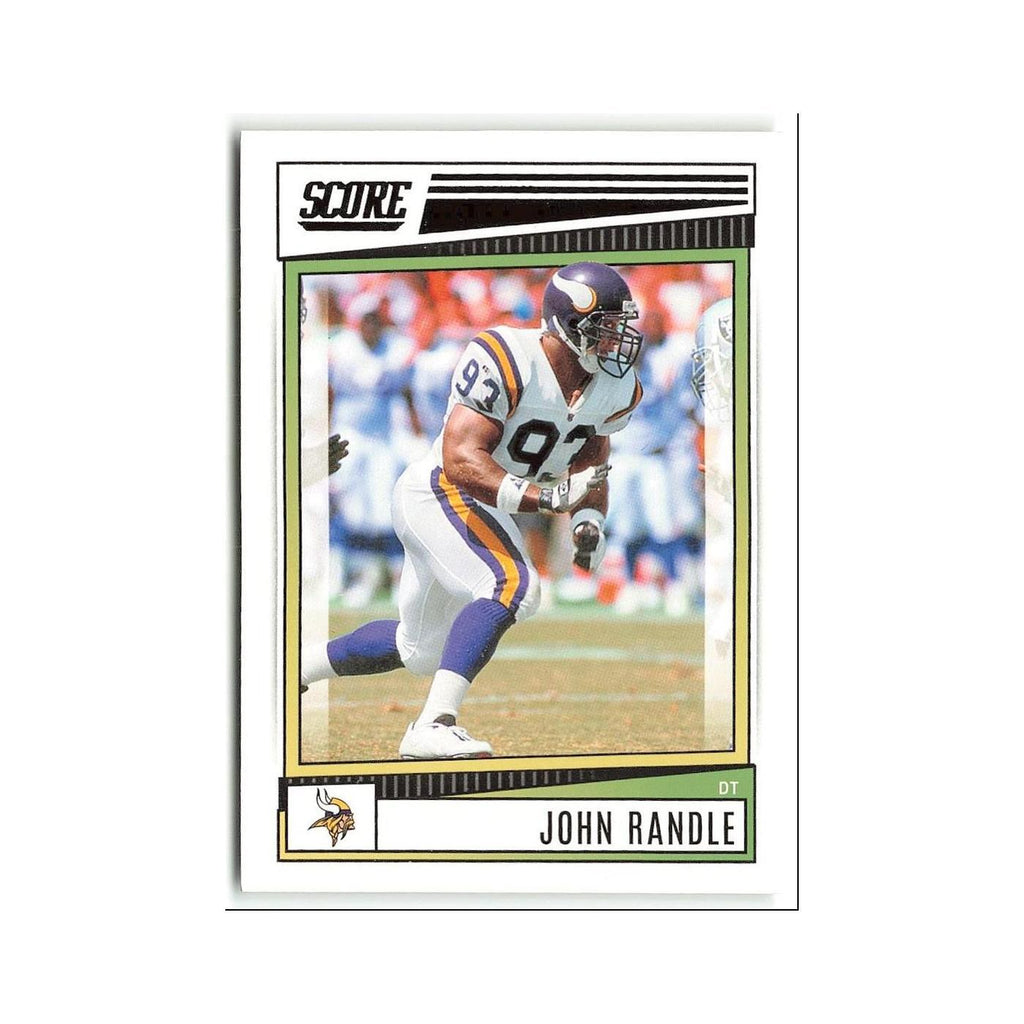 John Randle 2022 Score #112 Minnesota Vikings Football Card NM