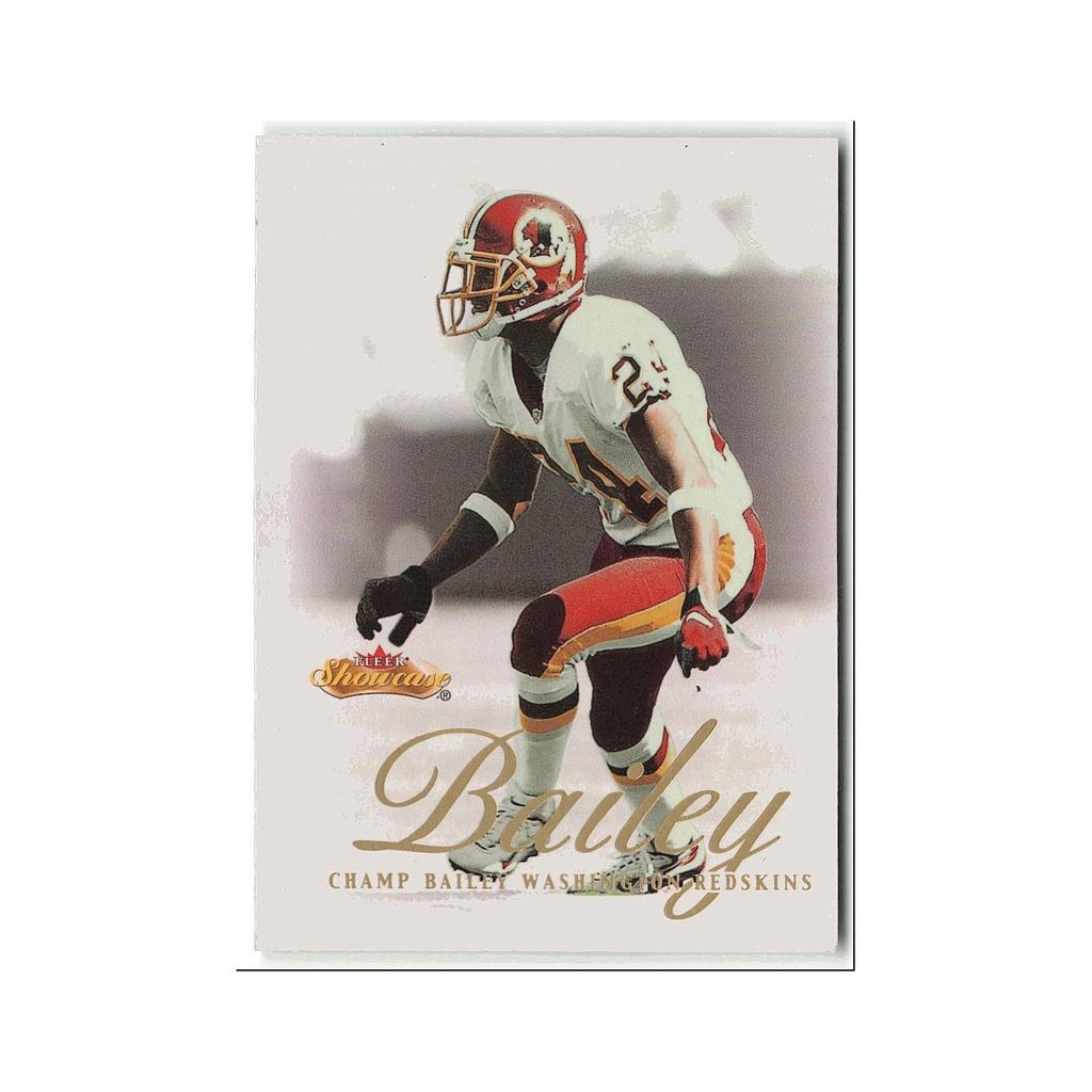 Champ Bailey 2000 Fleer Showcase #45 Washington Redskins Football Card NM