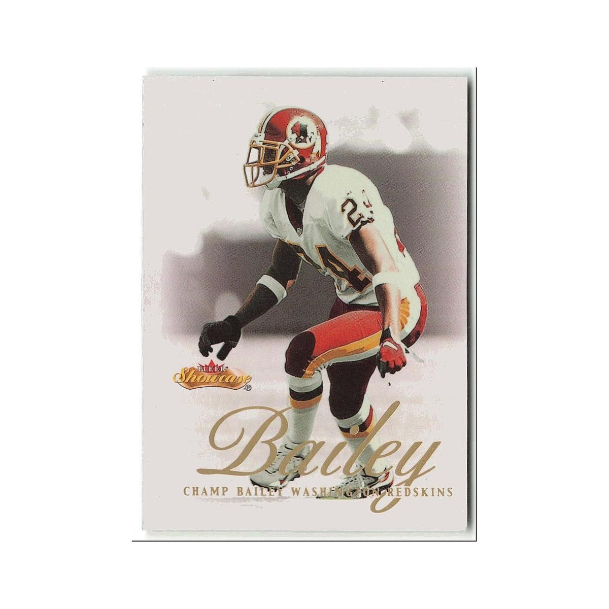 Champ Bailey 2000 Fleer Showcase #45 Washington Redskins Football Card NM