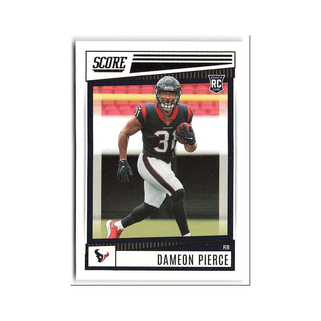 Dameon Pierce Rookie 2022 Score #345 Houston Texans Football Card NM