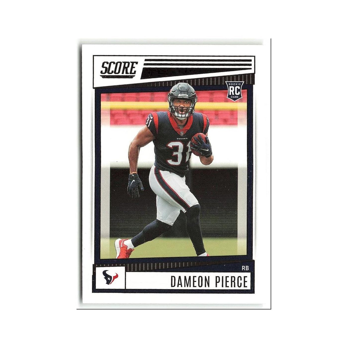 Dameon Pierce Rookie 2022 Score #345 Houston Texans Football Card NM