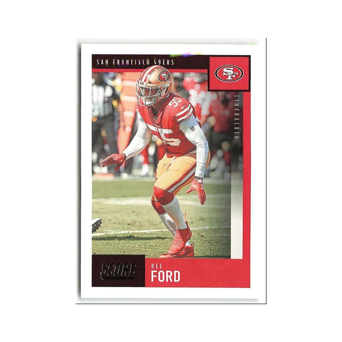 Dee Ford 2020 Score #314 San Francisco 49ers Football Card NM