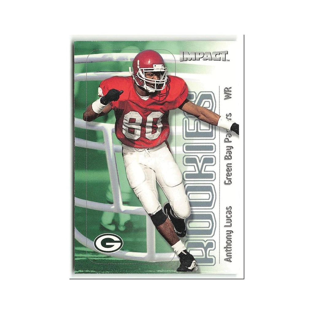 Anthony Lucas Rookie 2000 Skybox Impact #169 Green Bay Packers Football Card NM