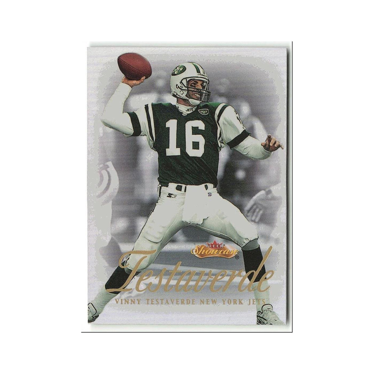 Vinny Testaverde 2000 Fleer Showcase #19 New York Jets Football Card NM